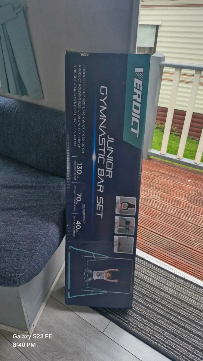 Verdict, junior gymnastic bat set ,unopened - Image 3
