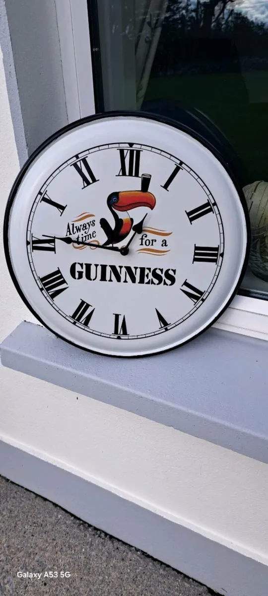 Guinness clock