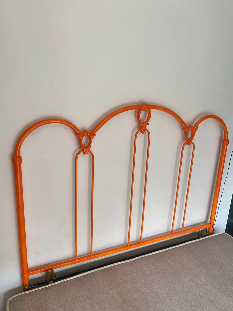 Double bed base and headboard - Image 2