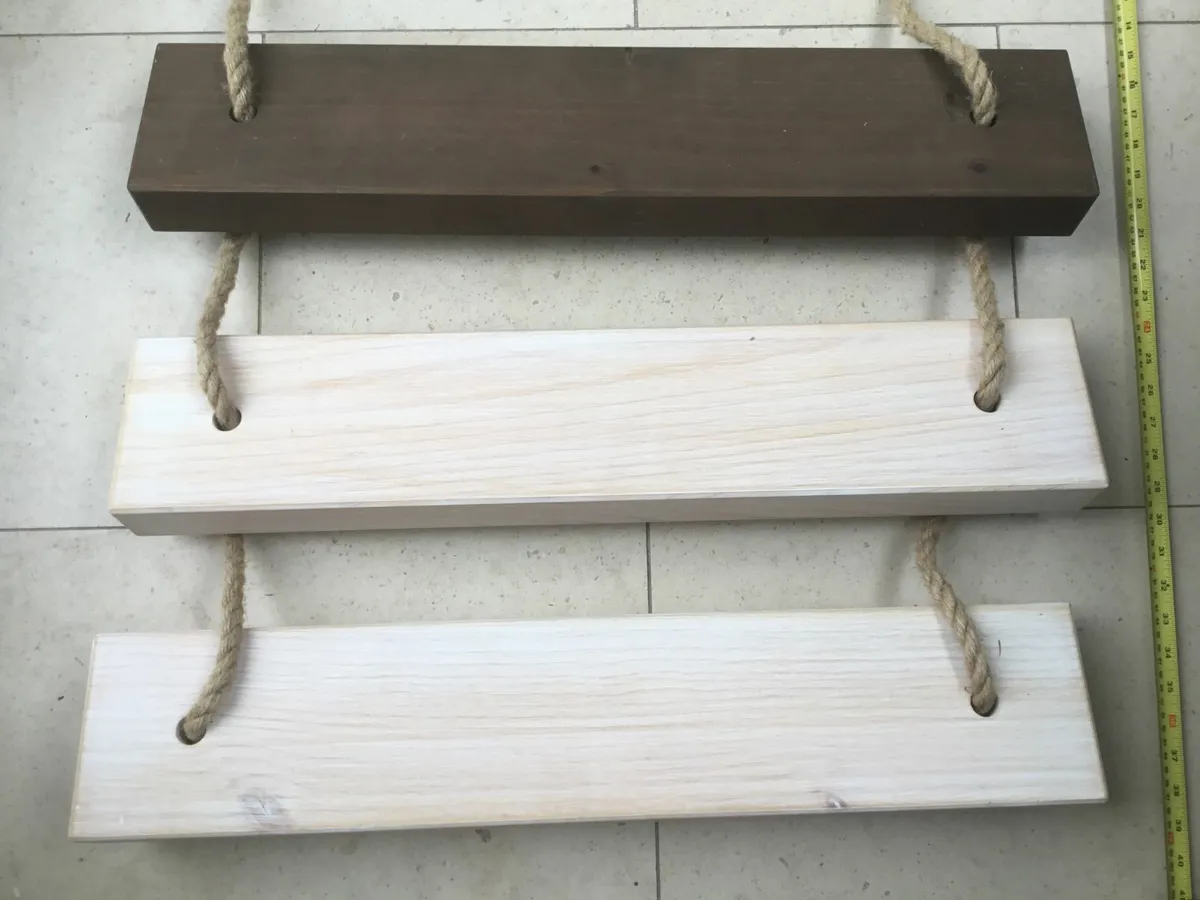 Rustic/Nautical Shelves - Image 1