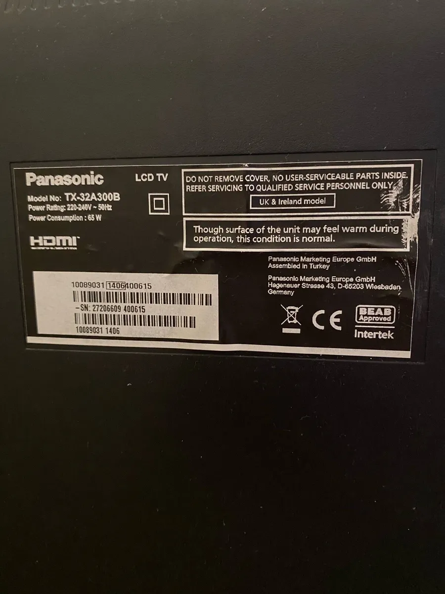 Panasonic TV - Image 3