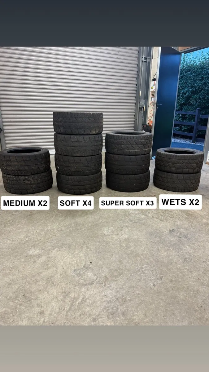 15” and 13” tarmac rally tyres - Image 1