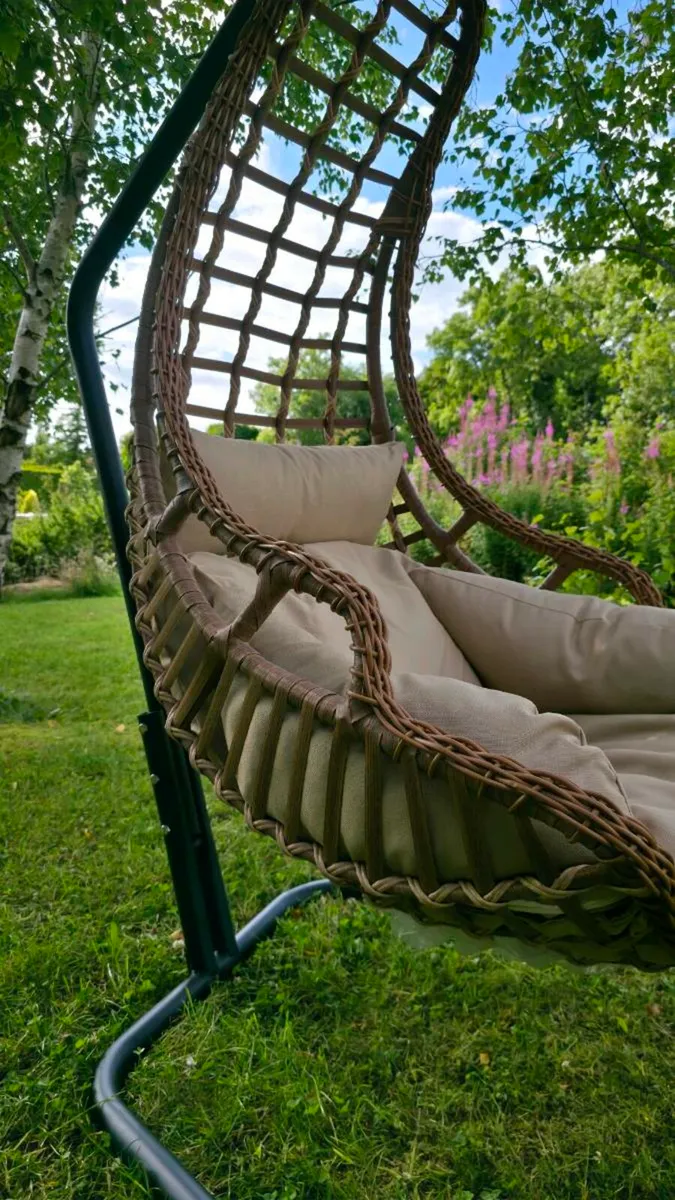 Egg chair swing chair  brand new - Image 1