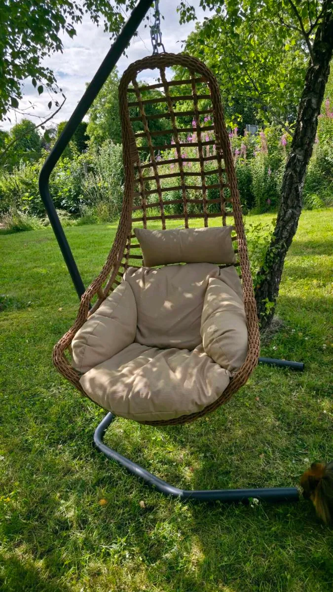 Egg chair swing chair  brand new - Image 4