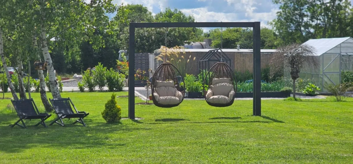 Hanging chair egg chair brand new - Image 1