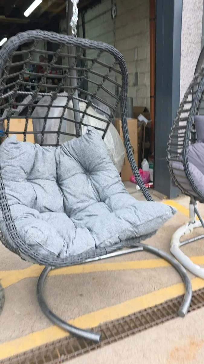 Garden furniture hanging Egg Chair swing chair  XL - Image 3