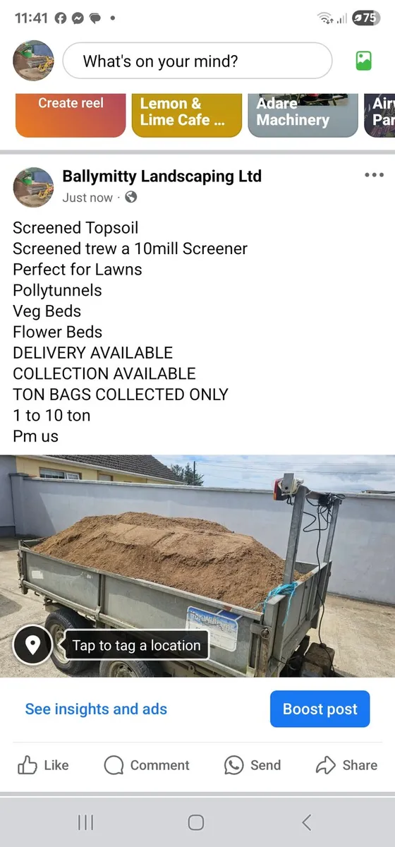 Ballymittys Screened Top Soil - Image 4