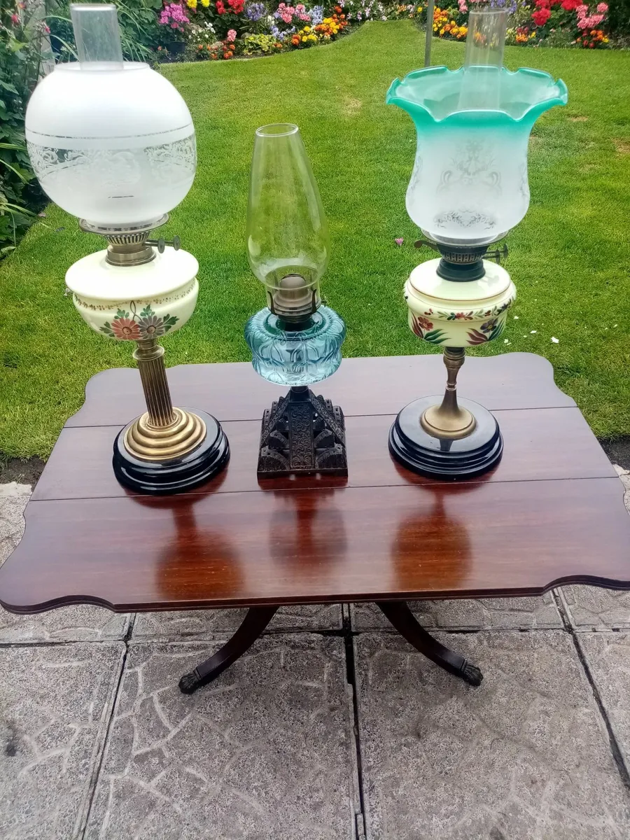 Victorian Oil Lamps - Image 1