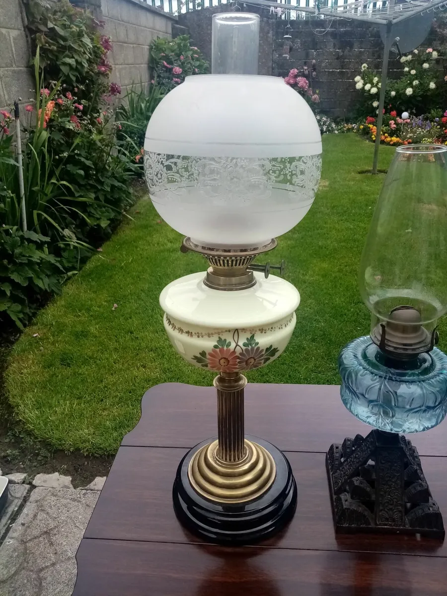 Victorian Oil Lamps - Image 4