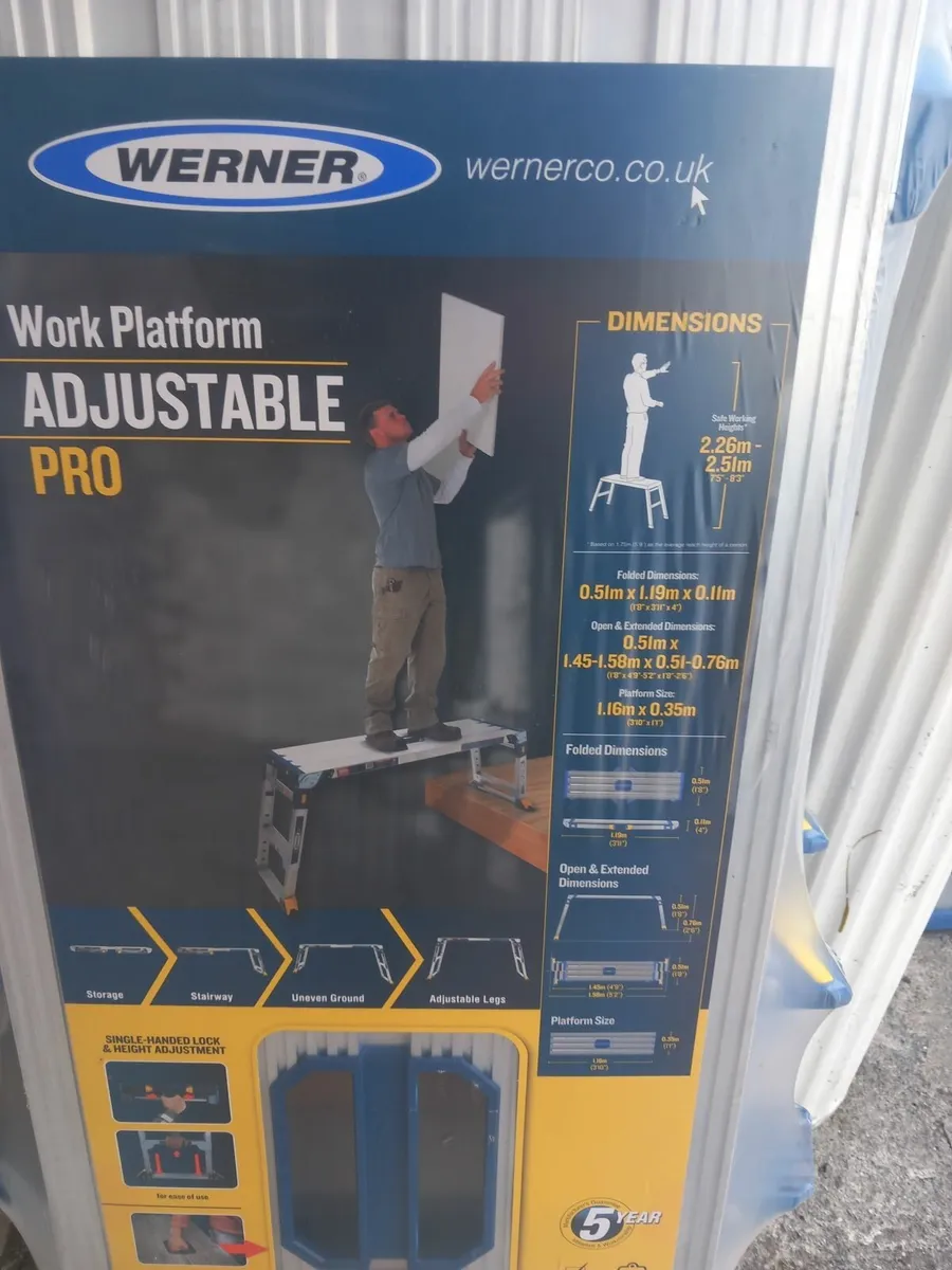 New Warner platform ladder - Image 2