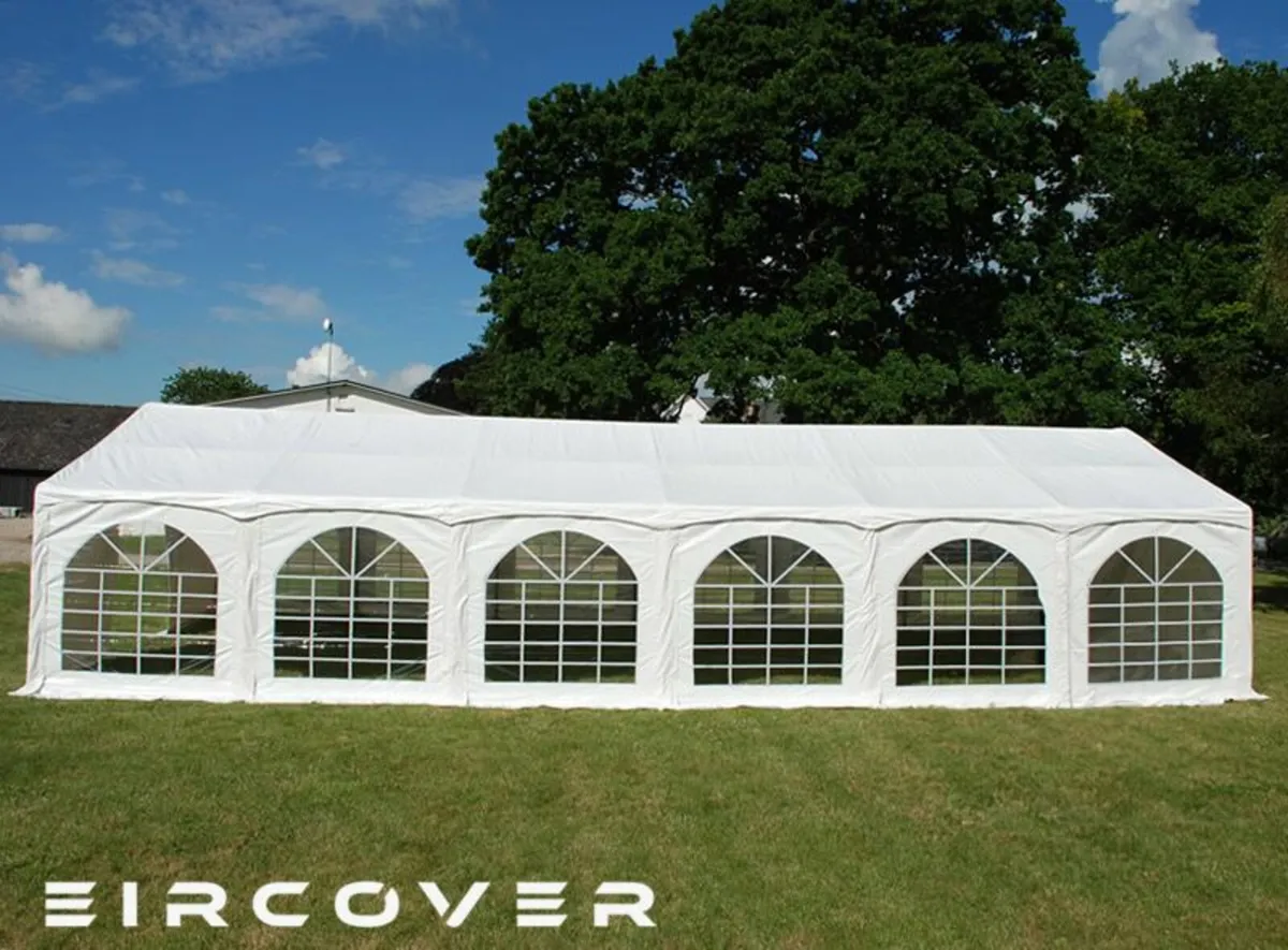 Premium Marquee 6 x 12 PVC cover with ground frame - Image 1