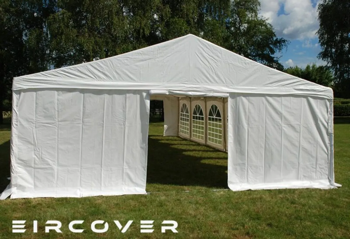 Premium Marquee 6 x 12 PVC cover with ground frame - Image 2