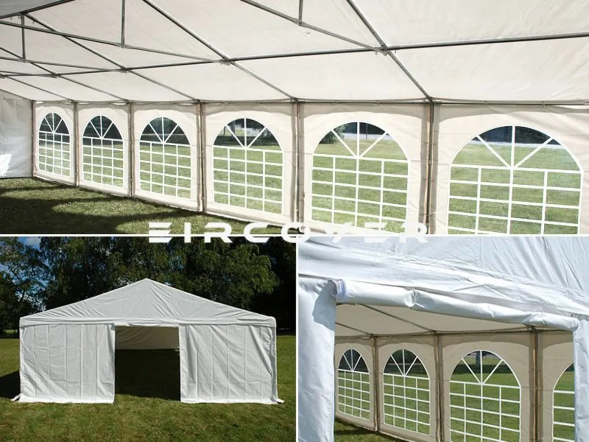 Premium Marquee 6 x 12 PVC cover with ground frame - Image 3