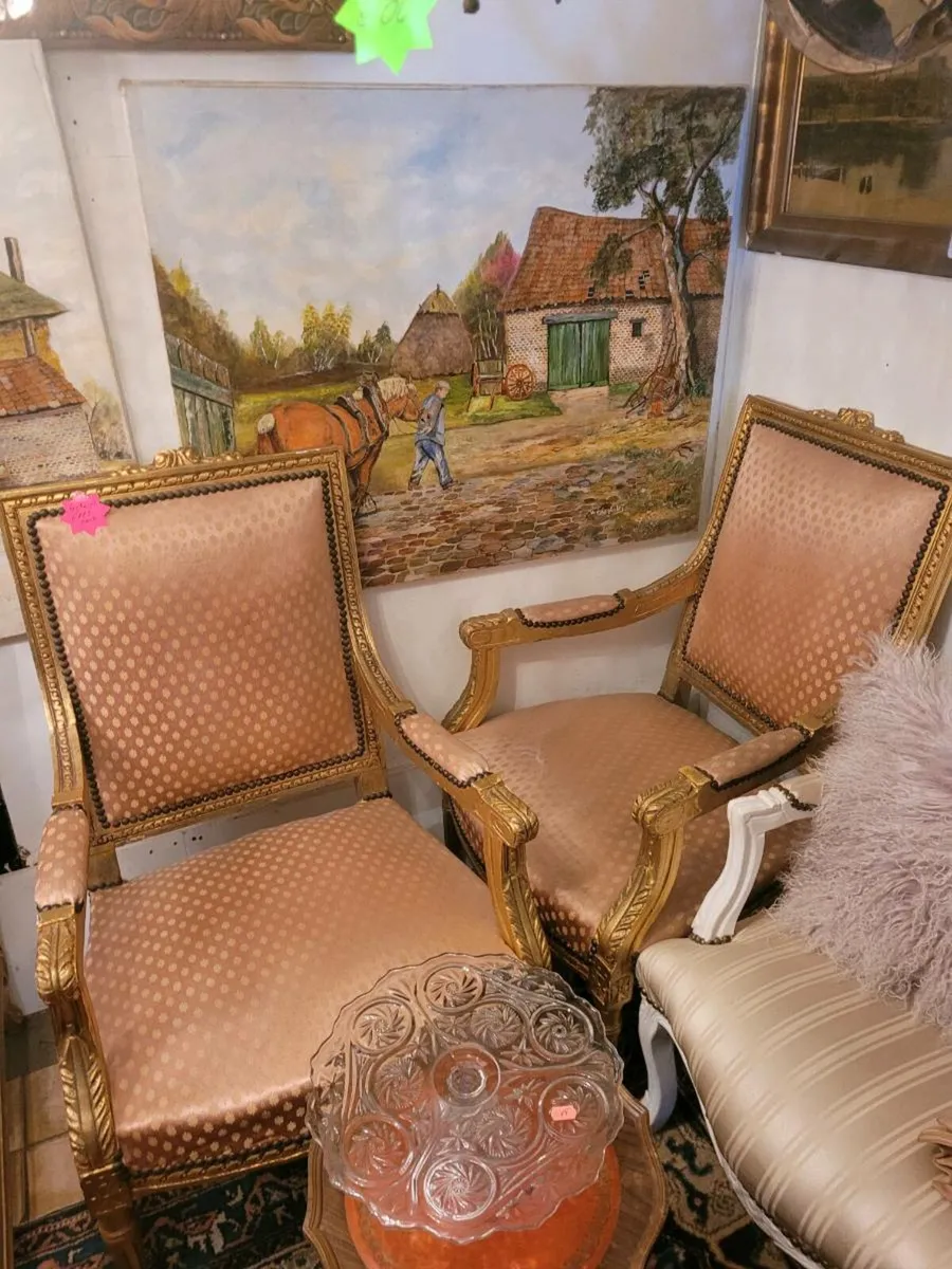 6 French armchairs 100 eu.each. - Image 1