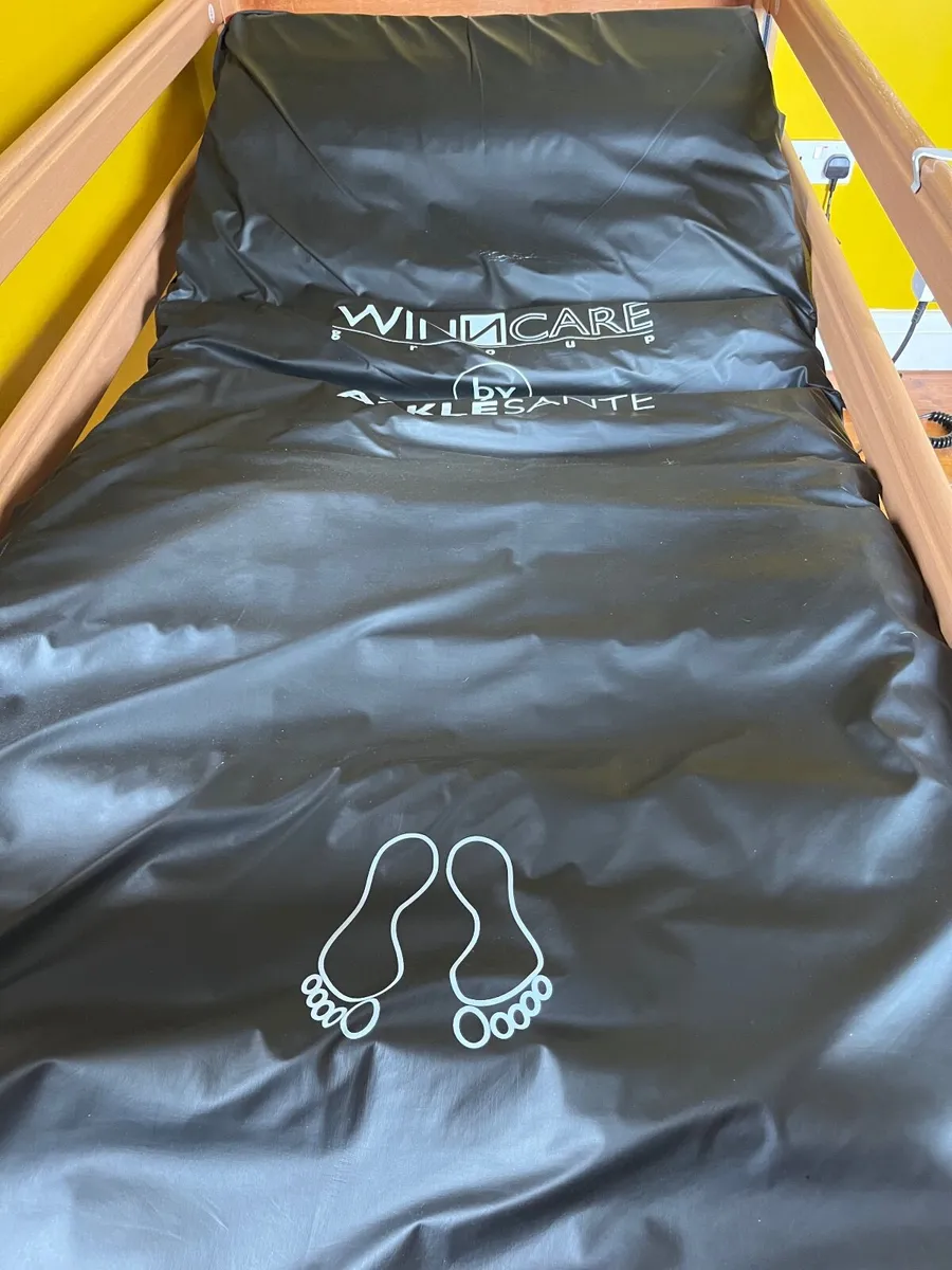 Hospital Bed & Air Mattress - Image 1
