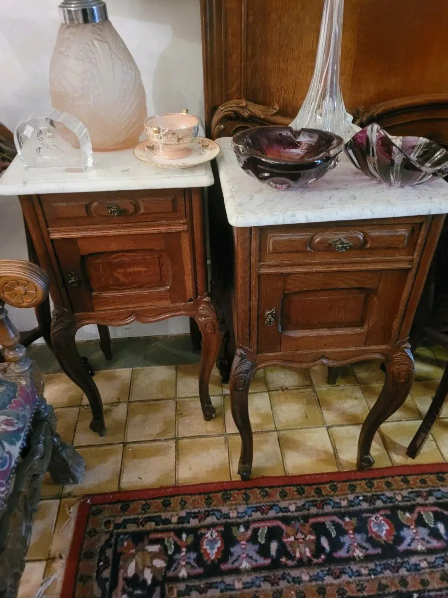 French bedside lockers 150 eu.each. - Image 1
