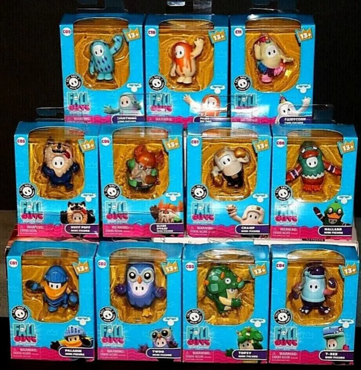 Fall Guys Single Pack Mini Action Figure T rex - Image 4