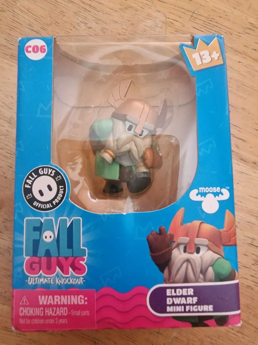 Fall Guys Single Pack Mini Action Figure Elder Dwa - Image 1