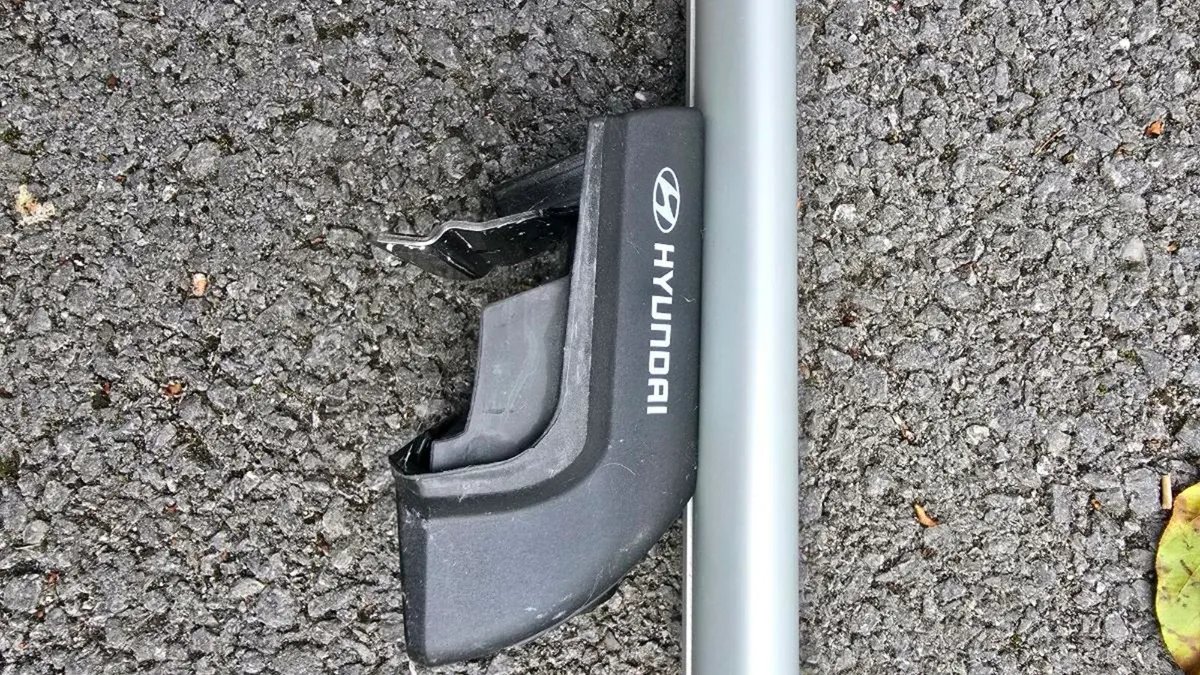 2018-2024 Hyundai Sante Fe Aluminium Roof Bars - Image 4