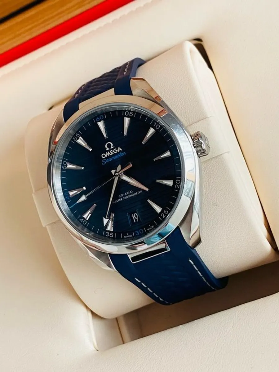 Omega Seamaster Aqua Terra Blue Men's Watch - Image 1