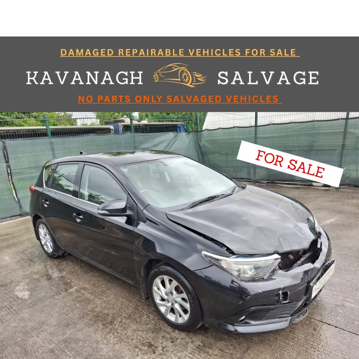 2016 Toyota Auris D4D Light Damage - Image 1