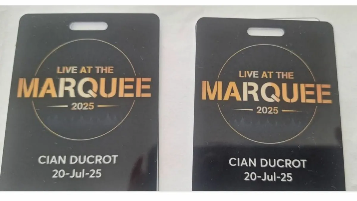 Cian Ducrot Concert Tickets for sale