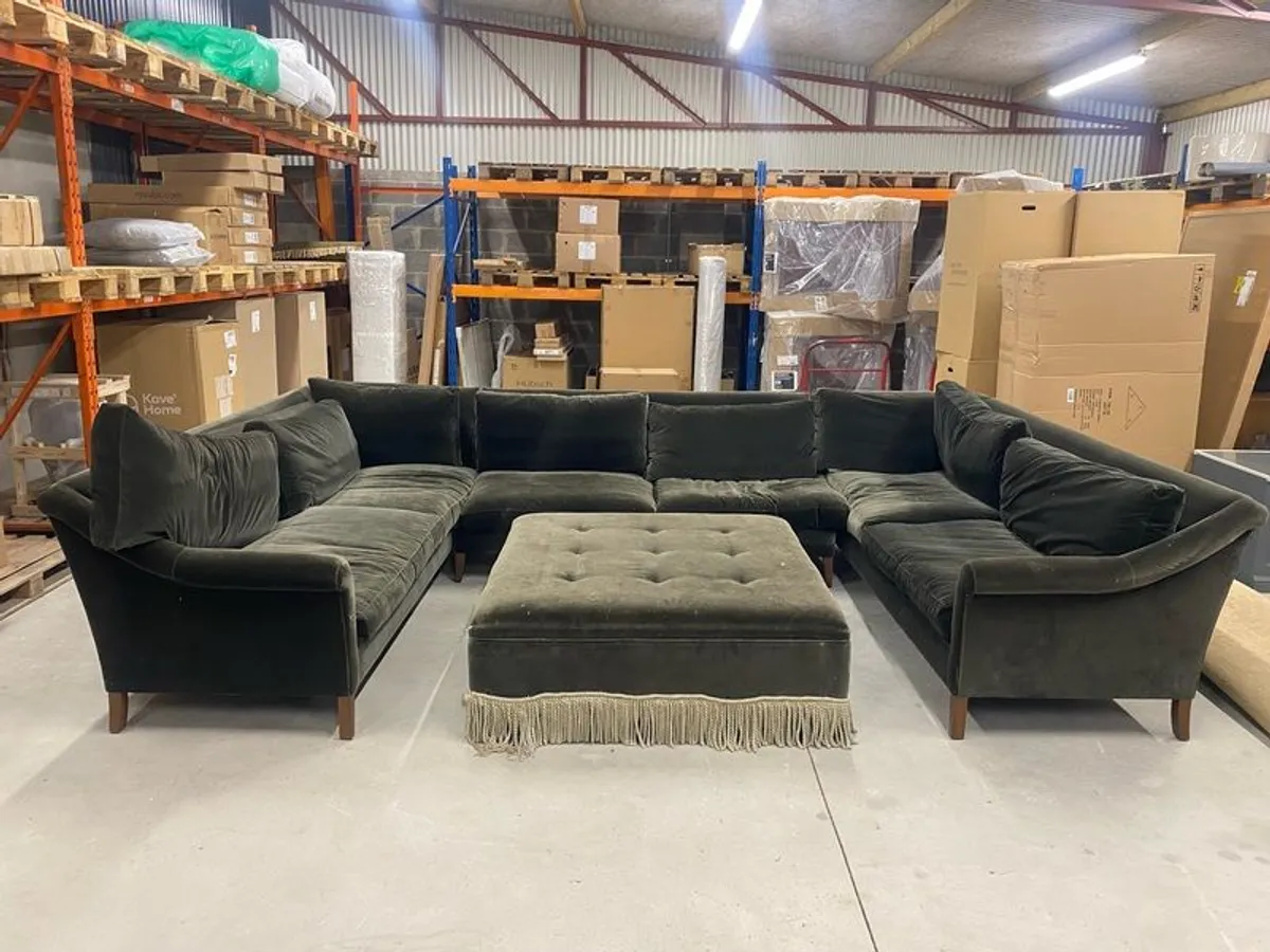 Traditional Sectional Sofa - Image 1