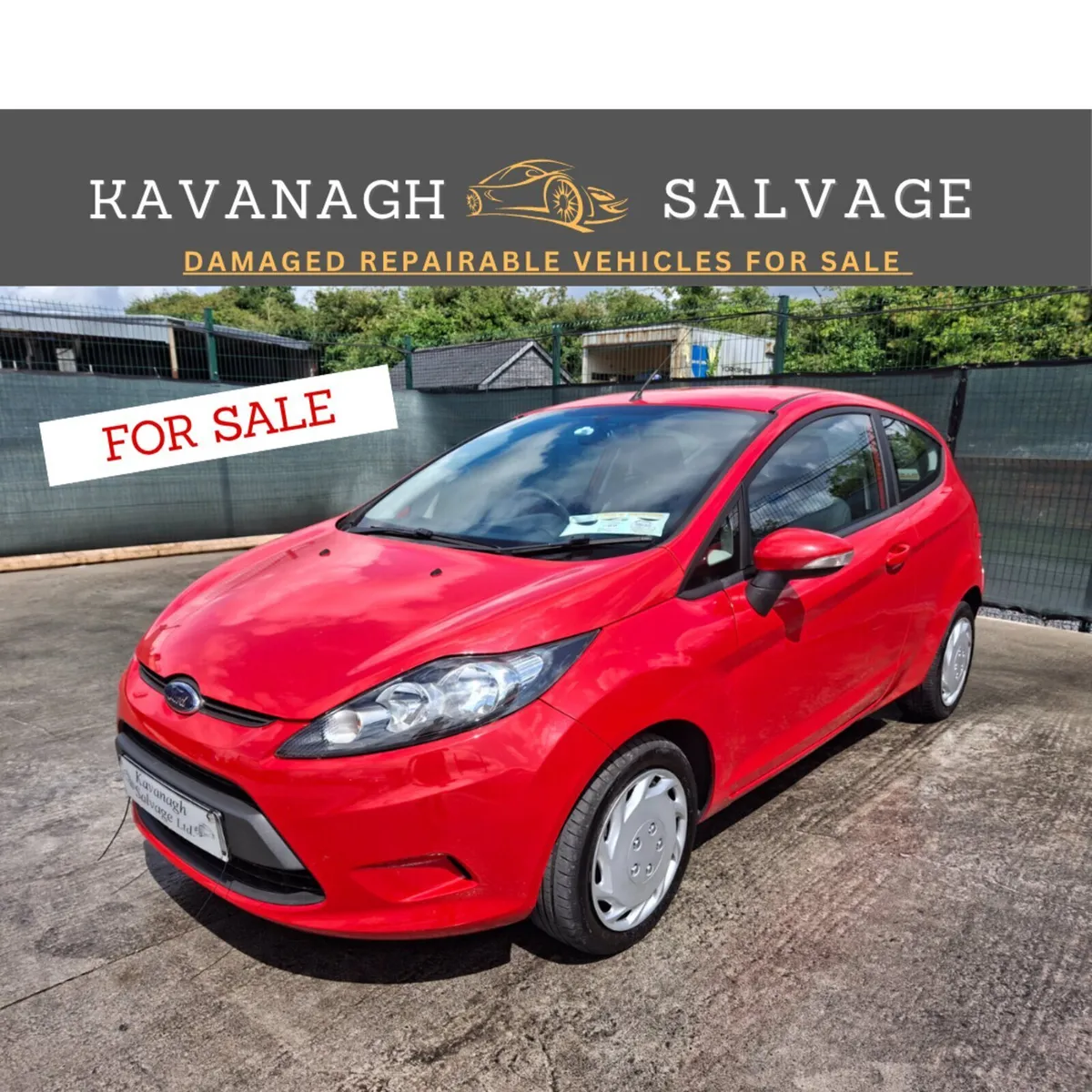2012 Ford Fiesta 1.3 Petrol. Drive away - Image 1