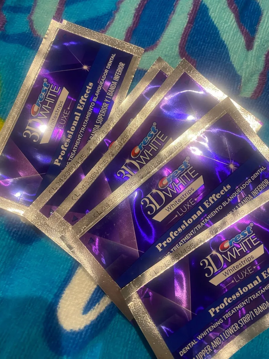Crest whitening strips