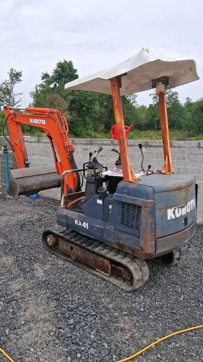 Kubota digger - Image 1