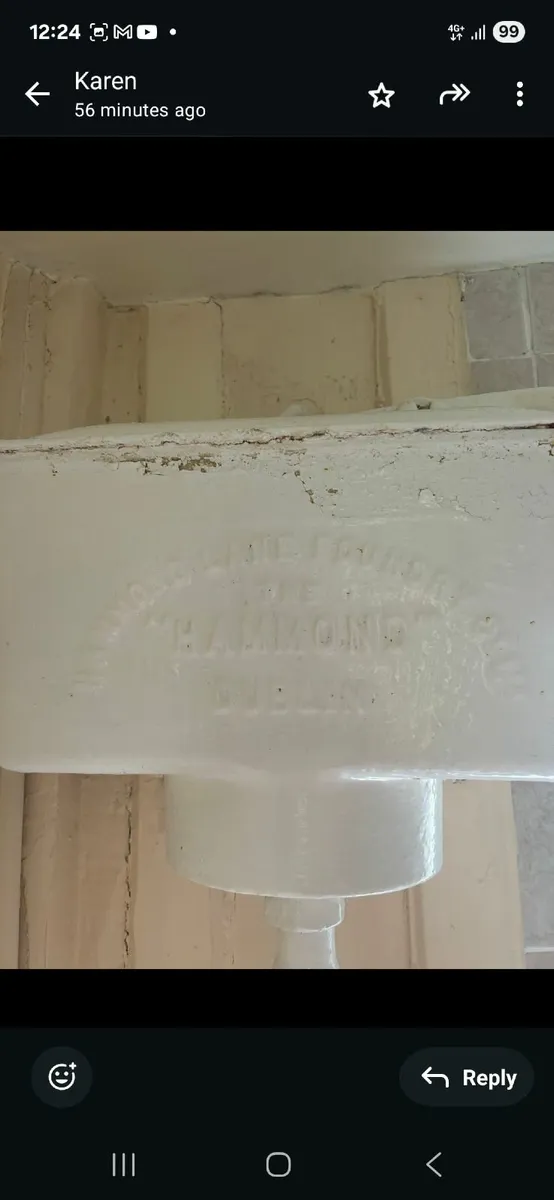 The Hammond Lane Foundry Co Cistern - Image 1