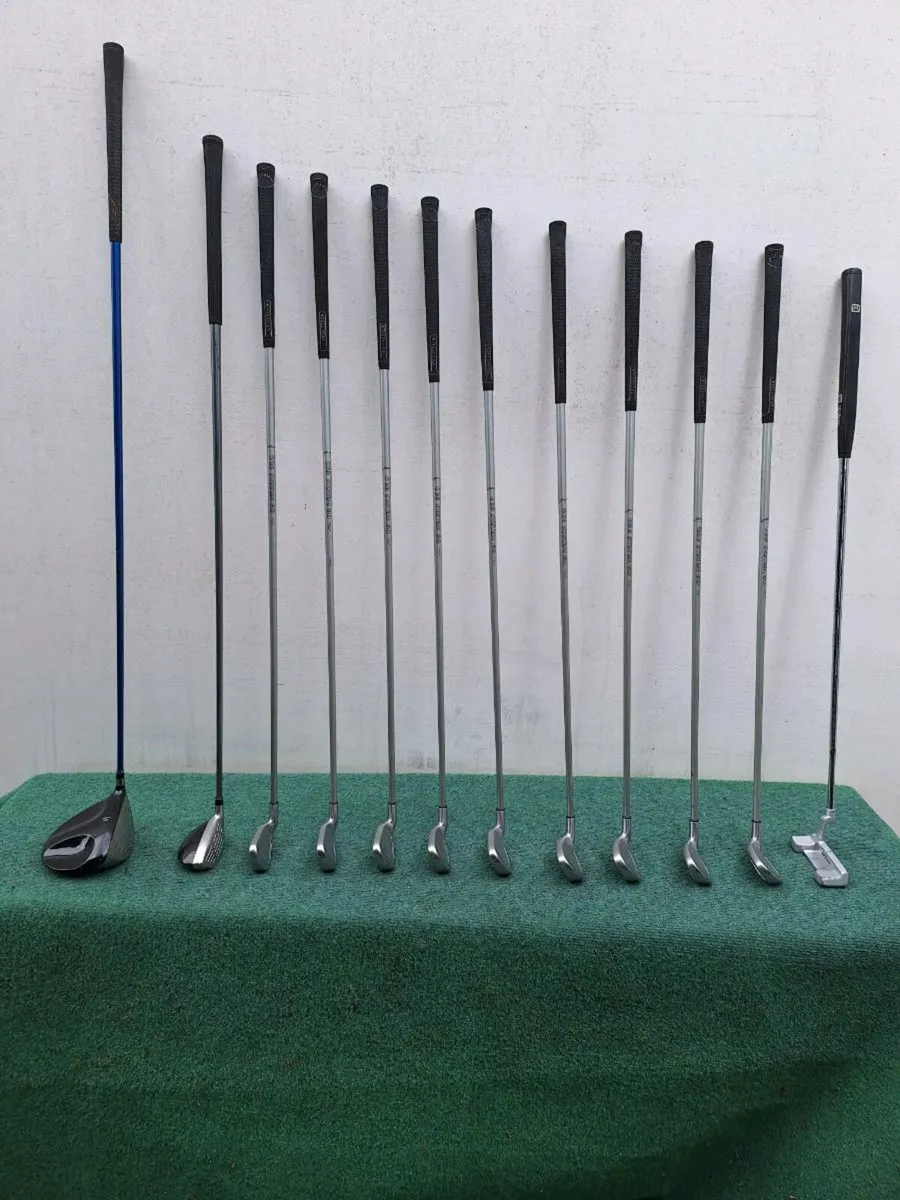 Golf clubs, full set, bag and trolley - Image 3