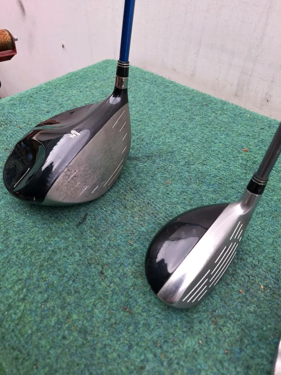 Golf clubs, full set, bag and trolley - Image 4
