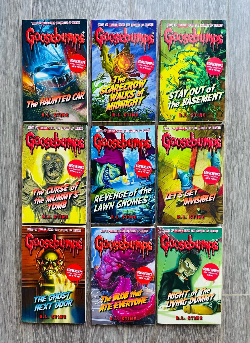 9 Goosebumps Kids Books