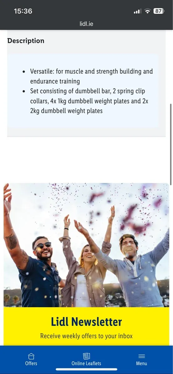 Lidl dumbbells - Image 3