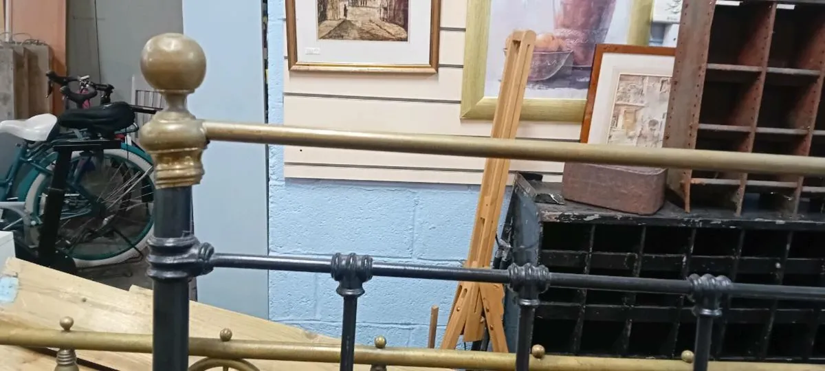 4ft Victorian Iron Bed - Image 2