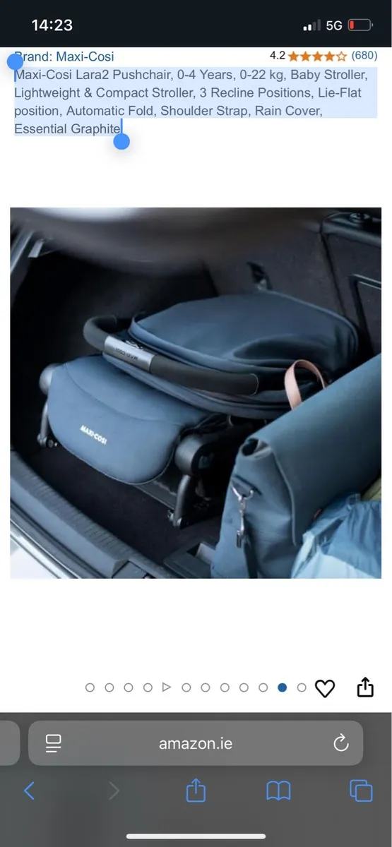 Maxi Cosy Lara 2 Stroller - Image 3