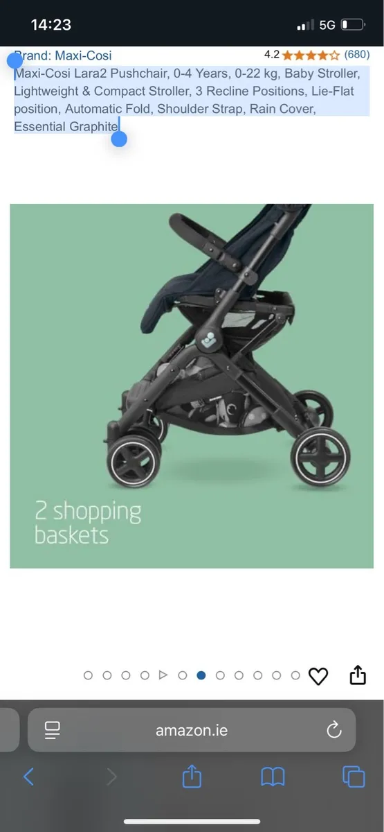 Maxi Cosy Lara 2 Stroller - Image 4