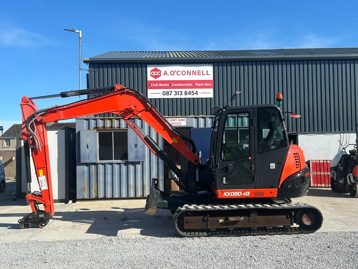 Kubota KX080-4 - Image 2