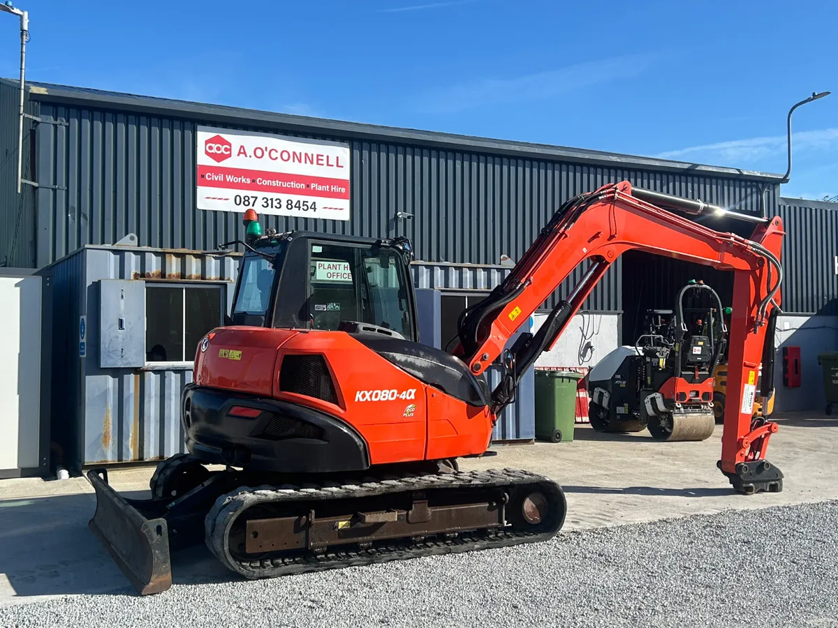 Kubota KX080-4 - Image 4