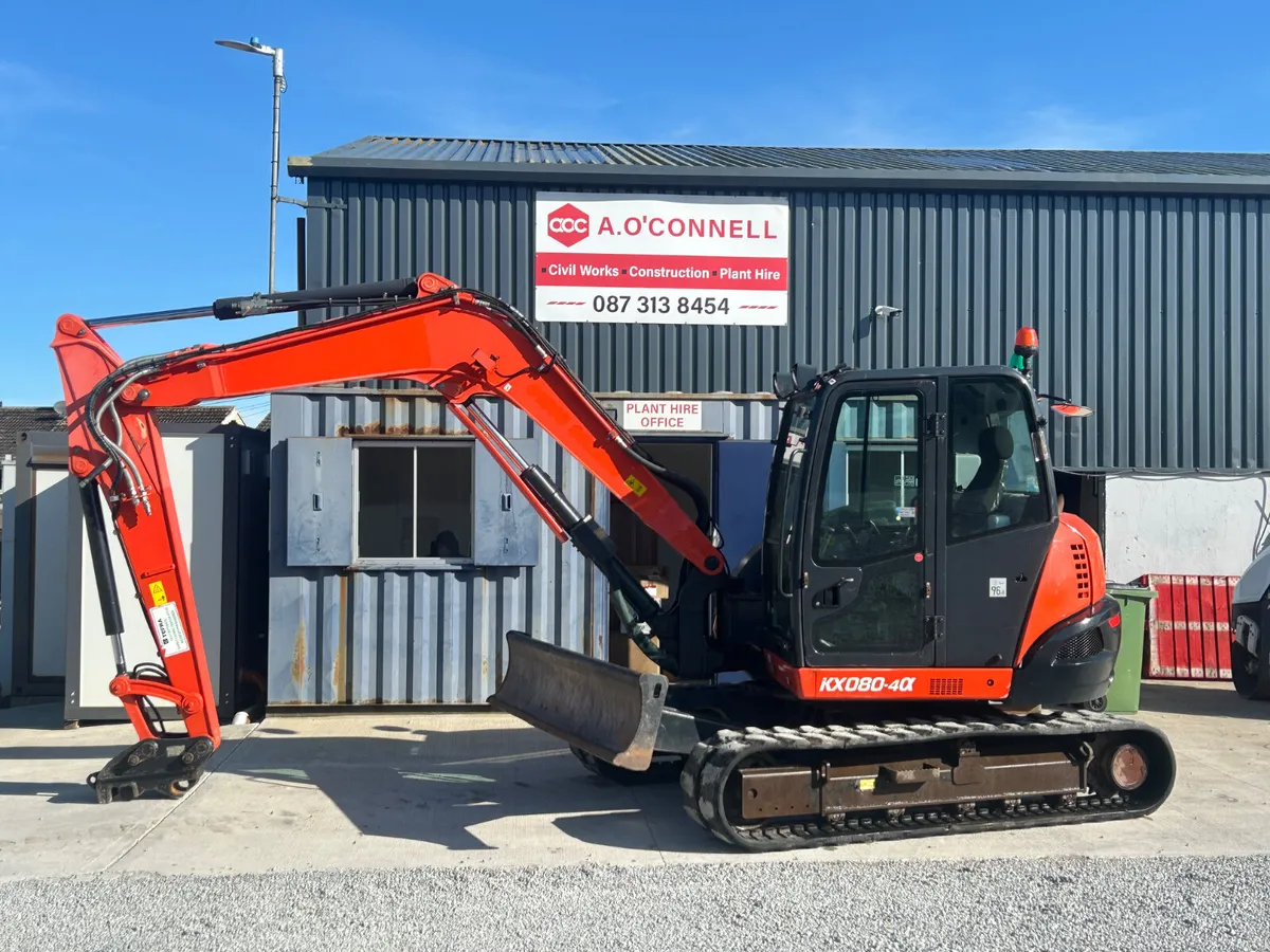 Kubota KX080-4 - Image 1