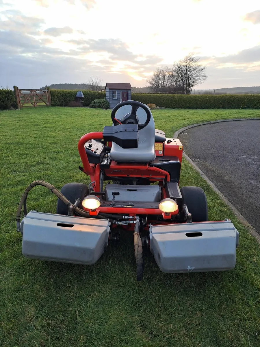 Lawnmower ride on mower kubota ransomes jacobsen q - Image 2