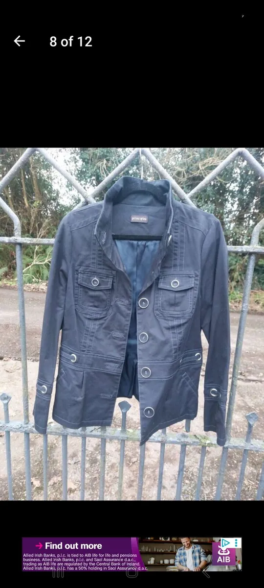 Principles dark navy ladies jacket (free postage) - Image 4