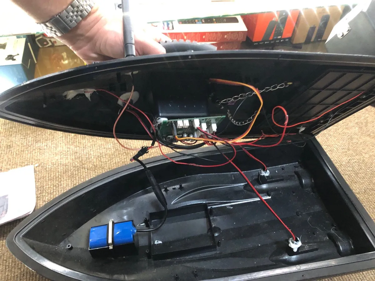 Fishing Bait Boat Carp Tench Needs repair - Image 3