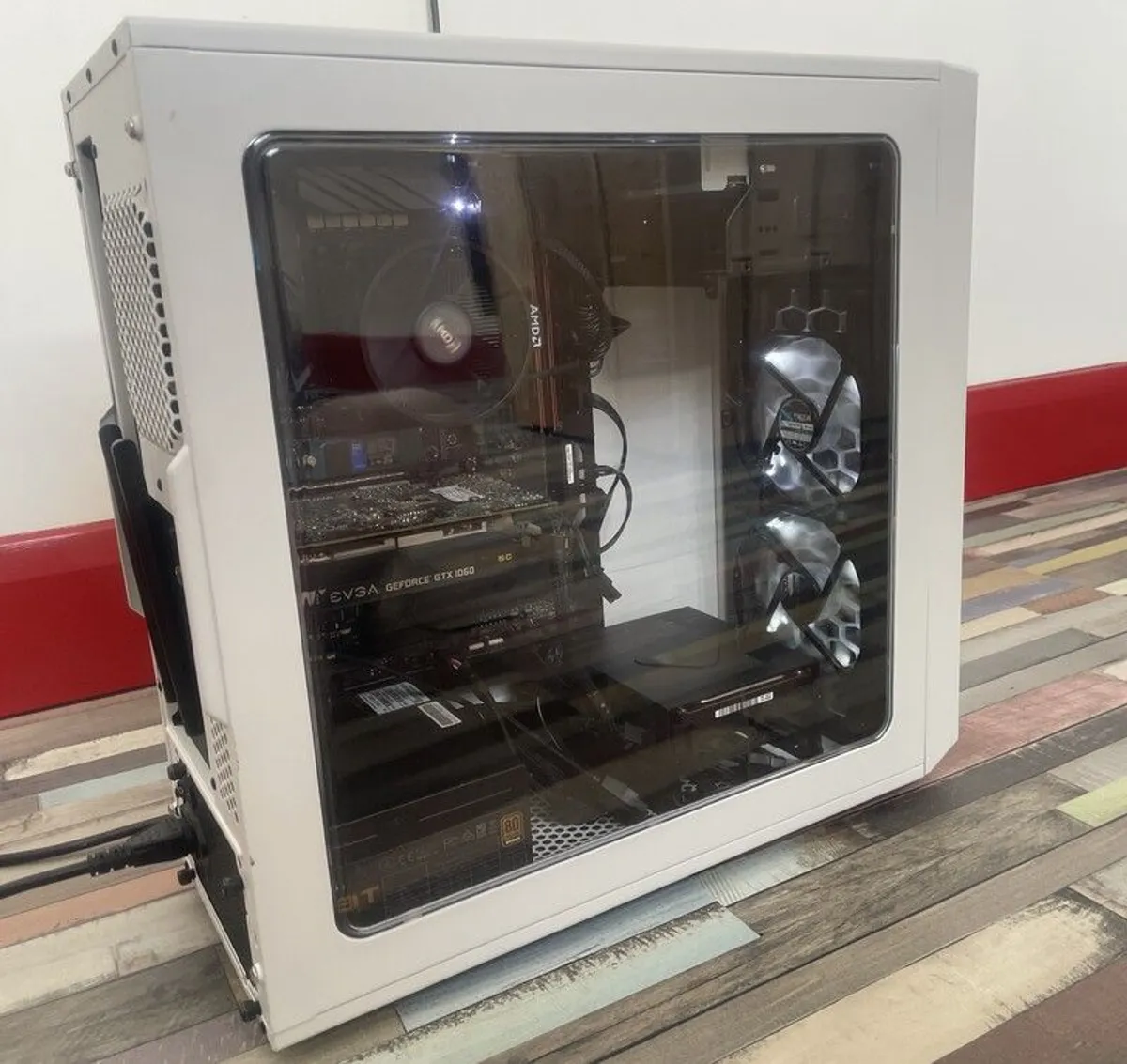 Plug n Play Ryzen5 1500X ASUS B450F Gaming II GTX1060 3GB 500GB NVMe 1TB HDD Windows Preinstalled 250 Delivered - Image 1