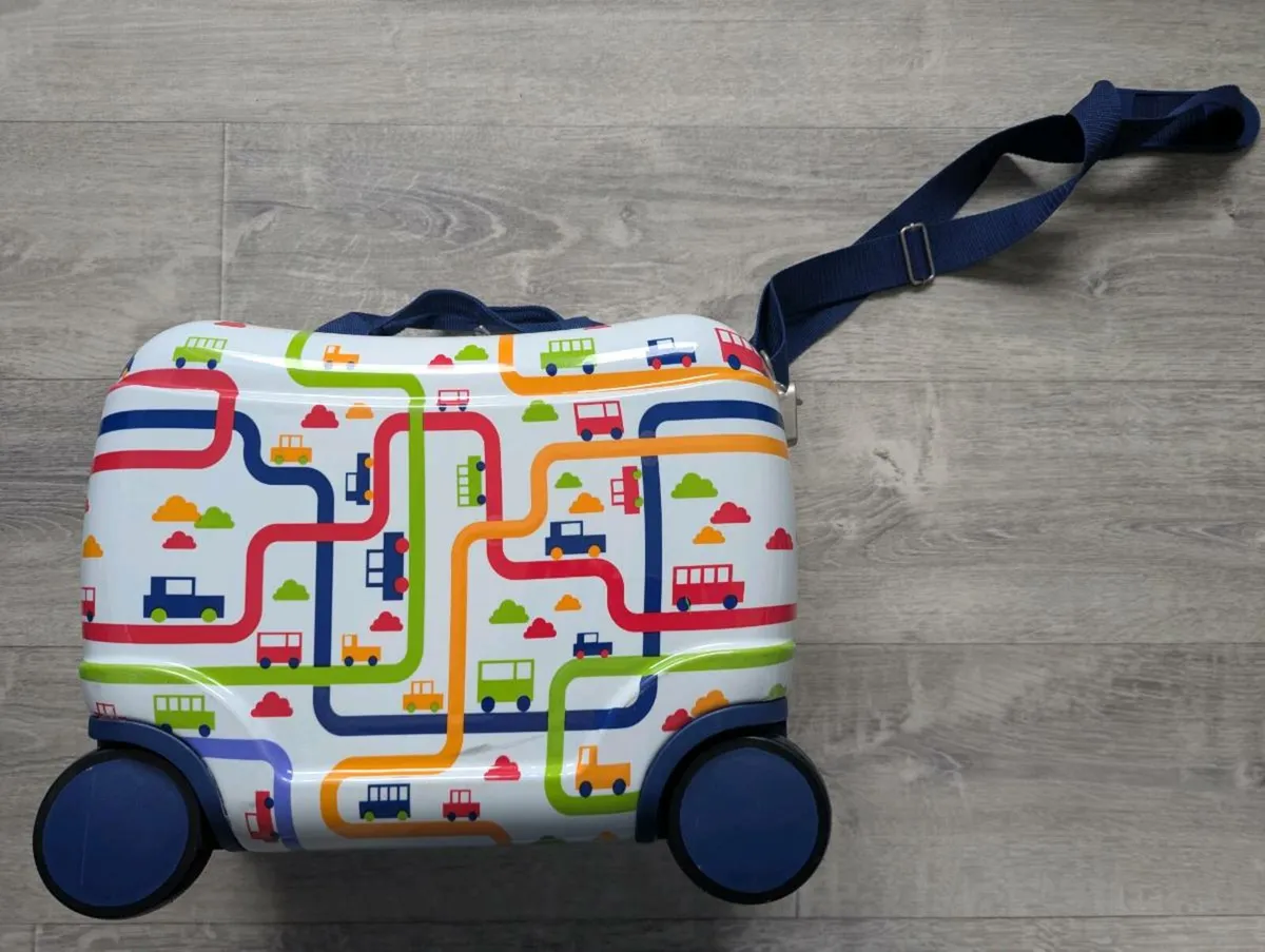 Kids Ride On Suitcase - Image 1