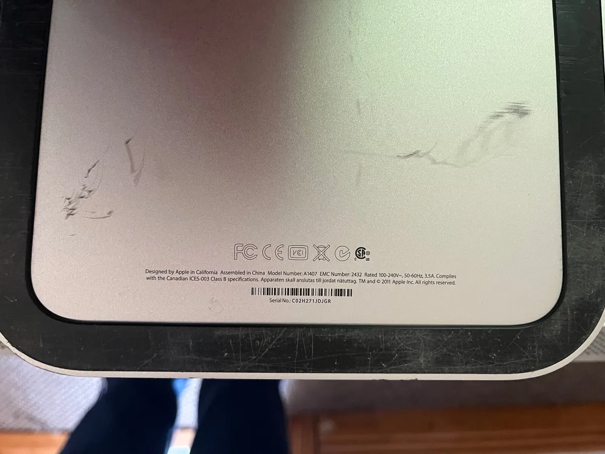 2x Apple iMacs. For Parts or Repair - Image 4