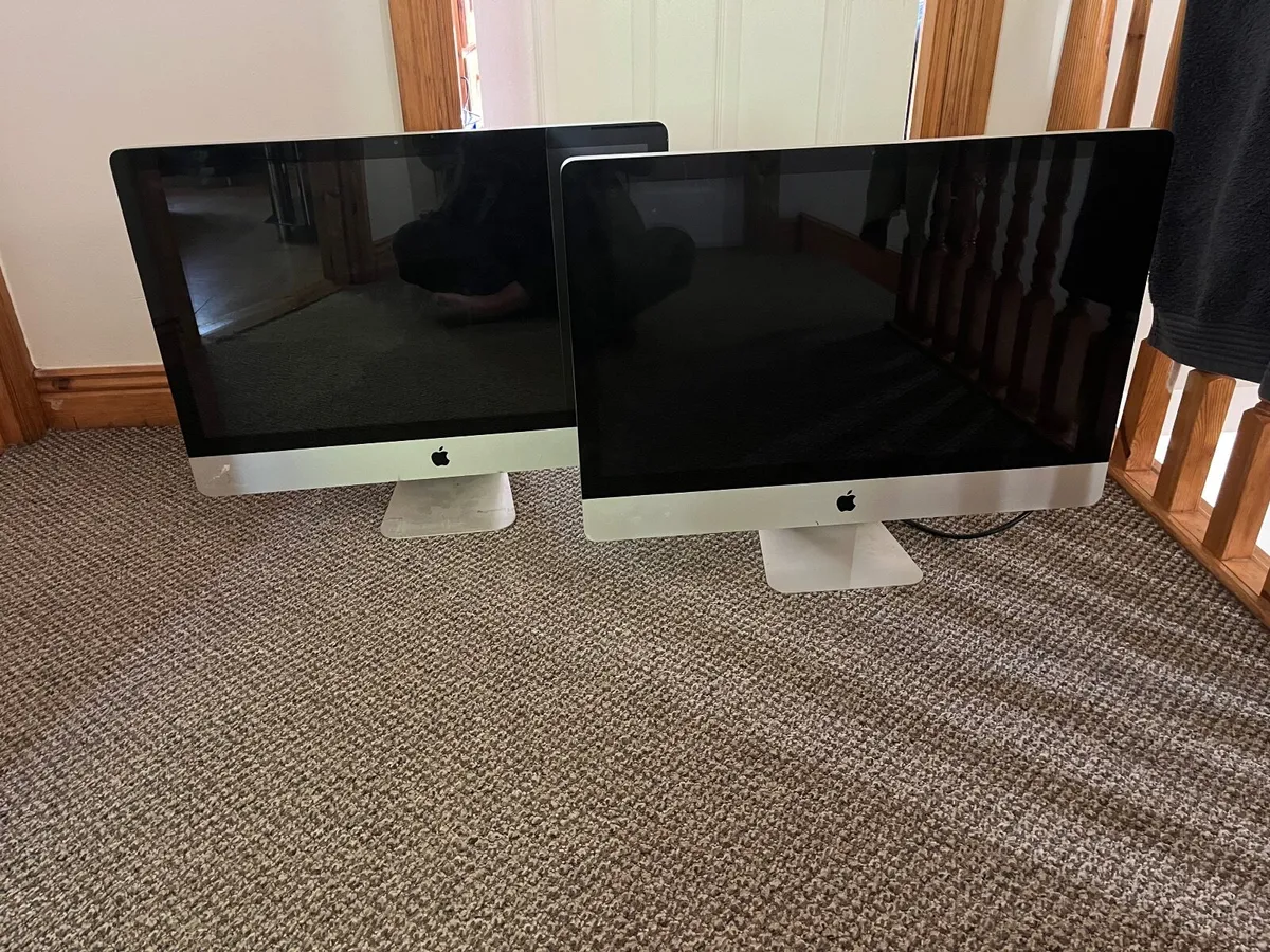 2x Apple iMacs. For Parts or Repair - Image 1
