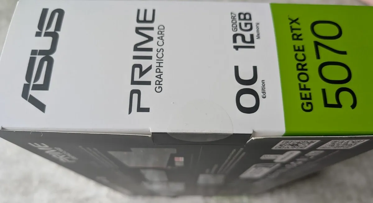 ASUS GEFORCE RTX 5070 Prime 12GB Graphics Card New - Image 2