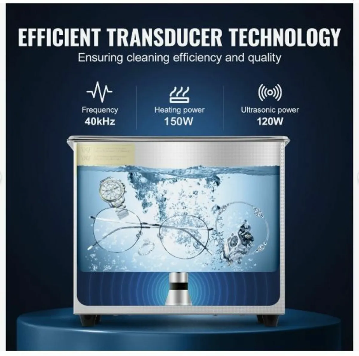 3L Ultrasonic Cleaner Machine Stainless Steel - Image 4